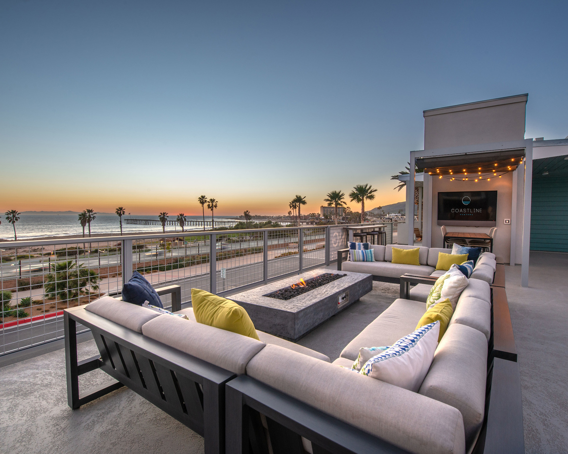 Sunset ocean view